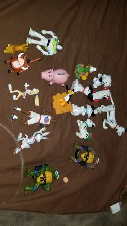 Collectable Beanie babies and Toy figures