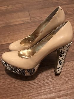 Nine West Snakeskin Heels