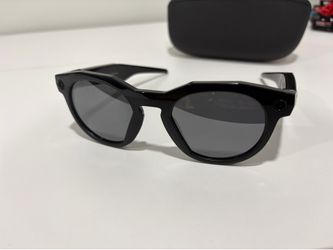 Oakley Meta HSTN Black Frames - Prizm Black Polarized Lens