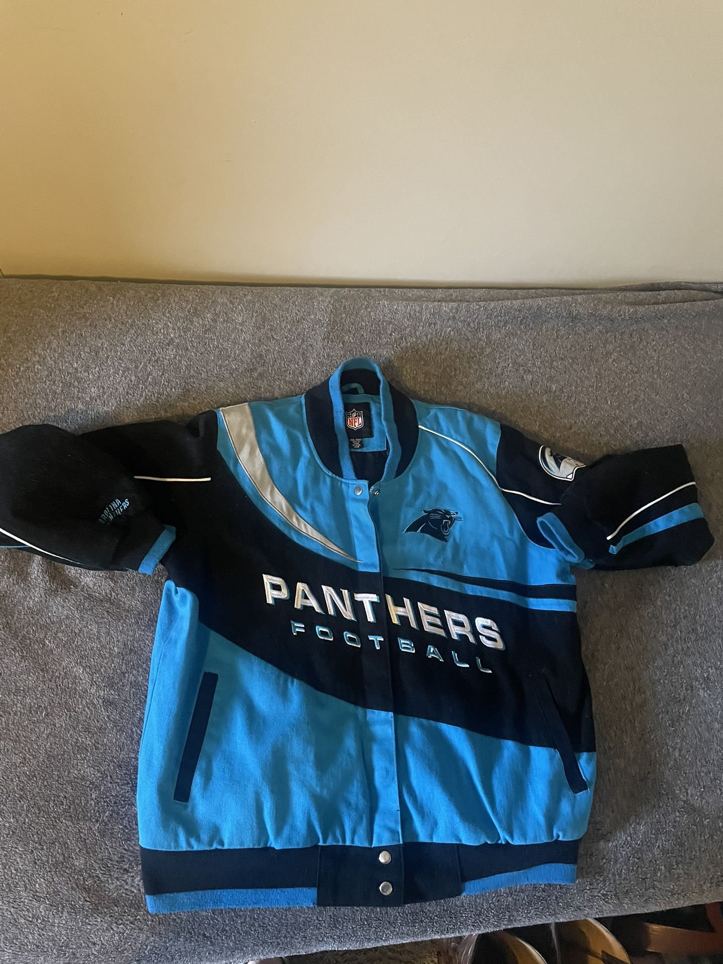 Carolina Panthers Bomber Jacket