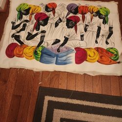 African American Oil Painting 