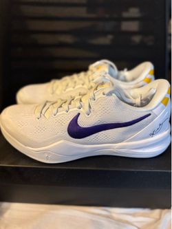 Nike Kobe VIII Protro “Lakers Away” – Brand New – Size 9