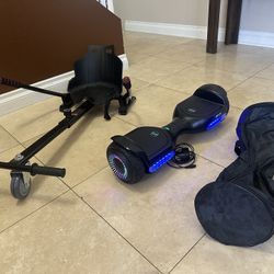 Hoverboard (gyroor g13), Seat attachment & case 