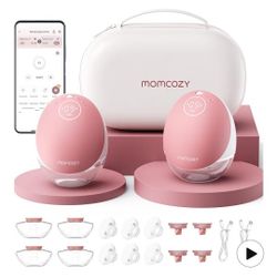 MOMCOZY WEARABLE BREAST PUMP M9