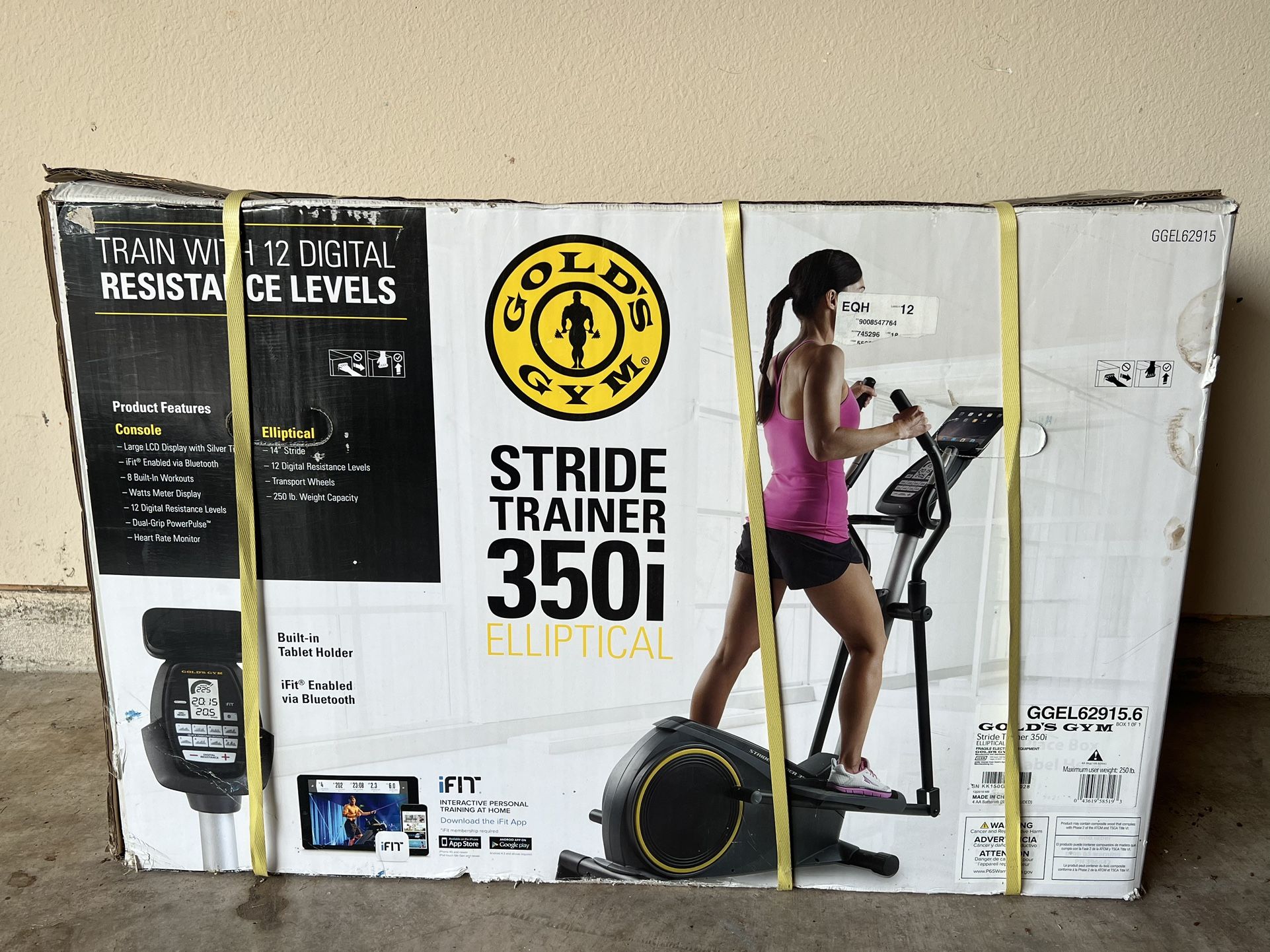 Gold’s Gym Elliptical Machine 
