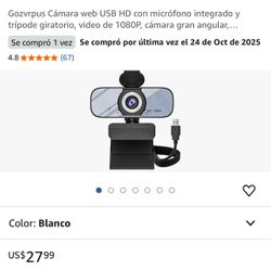 Auto Focus HD Video Webcam 