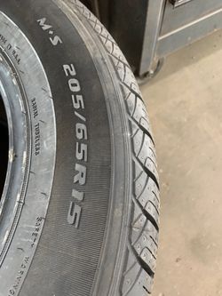 205/65/15 set of 2. Like new. Tires