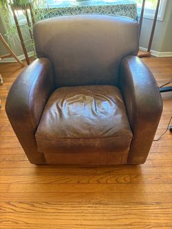 Free leather chair