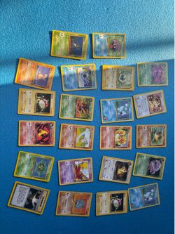 Vintage pokemon cards set 1