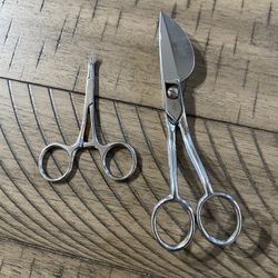 Right Hand Appliqué Scissors  & Small pair interlocks