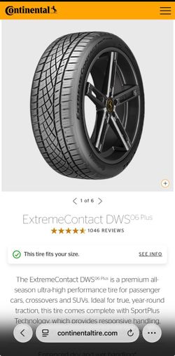 Continental ExtremeContact DWS 06 plus