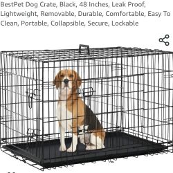 FREE LARGE DOG CRATE