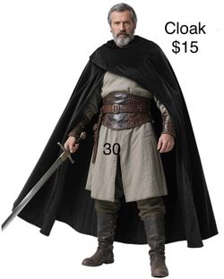 Men’s Renaissance Cloak Halloween Cosplay Costume One Size