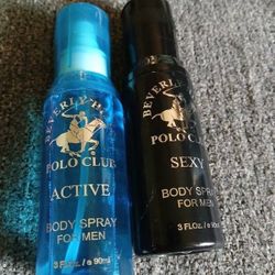 Mini Polo Club Active Body Spray For Men