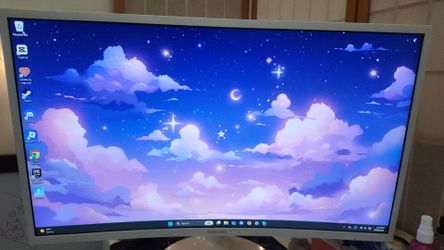 PC Set  with Samsung 27" Curved Monitor