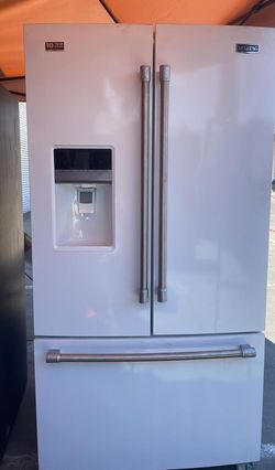 Maytag 3 Door  White Refrigerator Fridge
