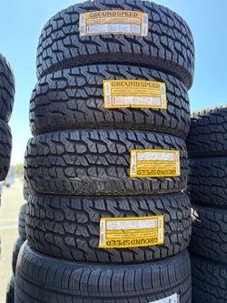 265/70/17 Vendo Set de Tires nueva con 50.000 millas de garantía