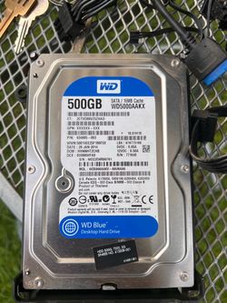 WD Blue 500GB Desktop Hard Drive