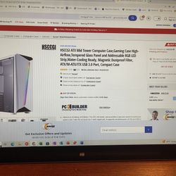 Mid Tower Computer Gaming PC Case