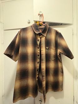 Fb County Checkered Button Up