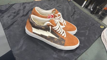 Cuatom LV Vans Size 11.5