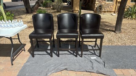 3 barstools; 38 inches
