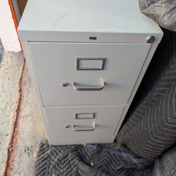 2 drawer Metal File Cabinet By Hon