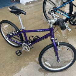 Priority Kids Bike – 20” Purple – Lightweight & Belt Drive
