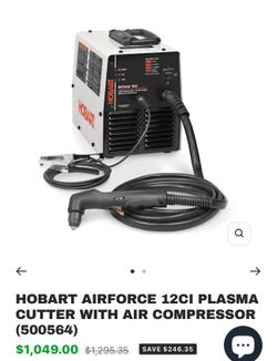 Hobart Airforce 12ci With Built In Air Compressor