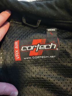 Cortech VRX AIR motorcycle jacket with liner Men's L