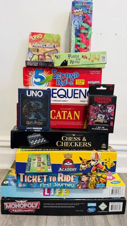 Board games and many