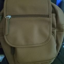 Mini Leather Backpack 