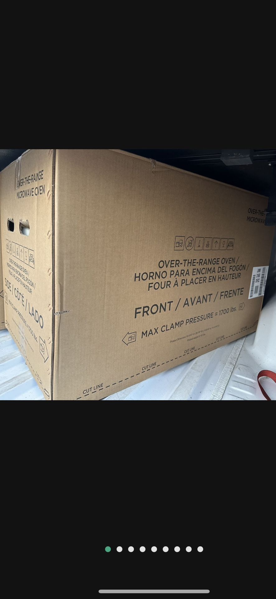 New GE Over The Range Microwave Oven