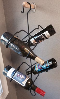Wine rack / wine bottle holder handmade