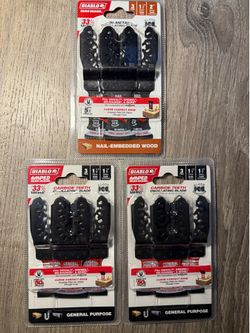 Diablo Universal Carbide Oscillating Blades