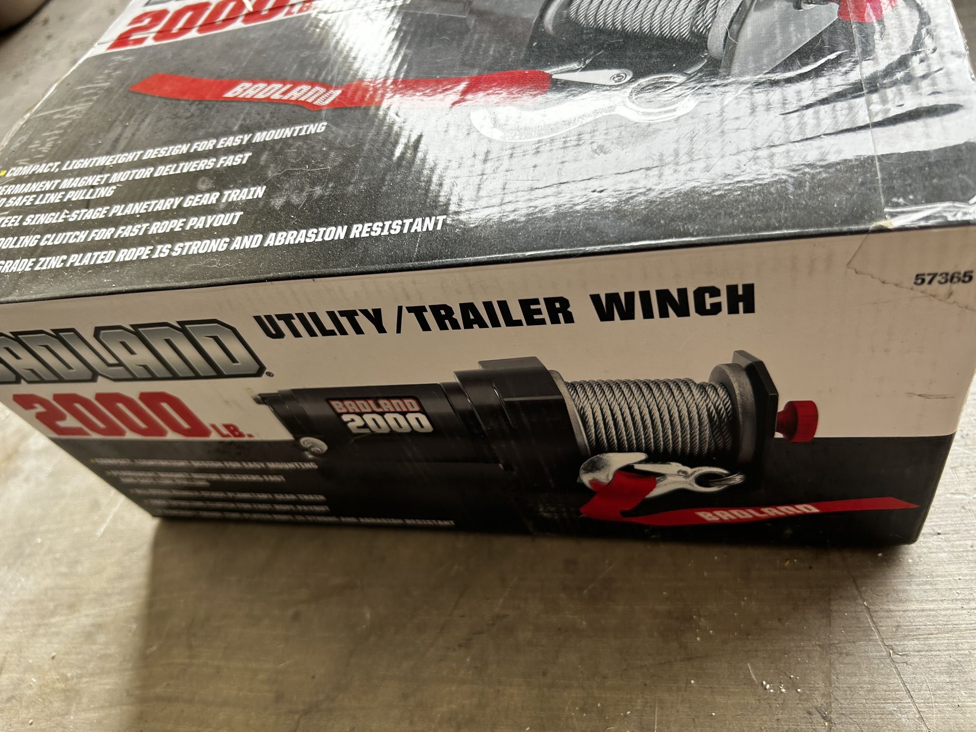 Winch With Zinc Cables