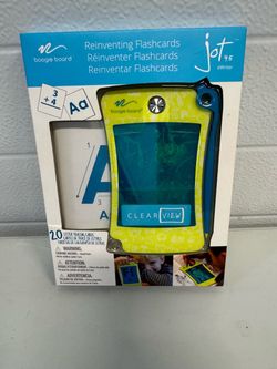 Boogie Board Jot 4.5 ClearView eWriter with Flashcards