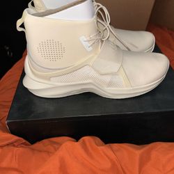 Size 9.5W- PUMA Fenty x Trainer High Whisper White 