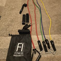 Fitness Insanity Resistance Bands Set 