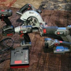 Porter Cable 18V Lithium Set 6 Piece Set