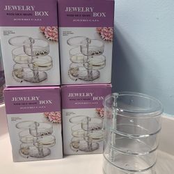 New 4 Jewelry Boxes 