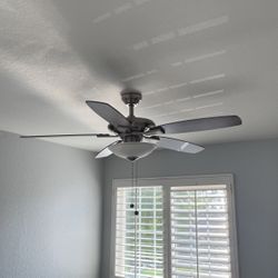 Ceiling Fan Silver 
