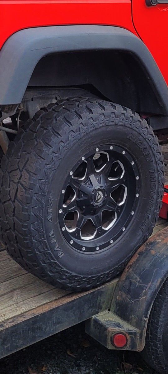 Jeep Wheels FUEL 35'S