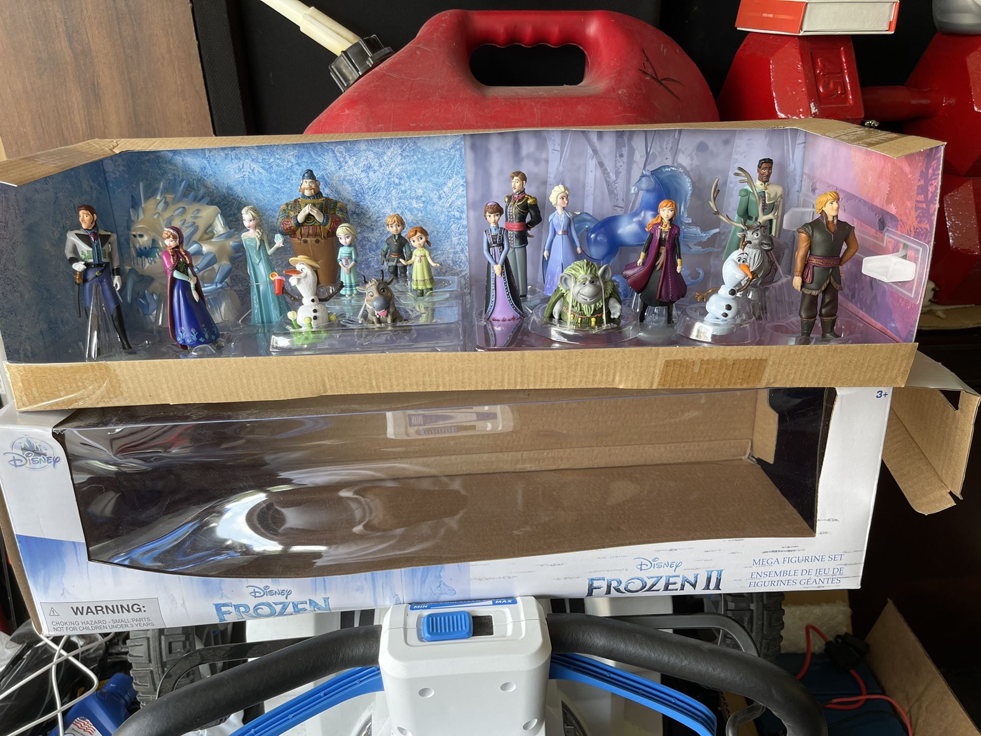 Disney frozen two and princess figurine collection