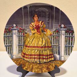 Vintage Collector Plate Knowles Melanie Gone With The Wind