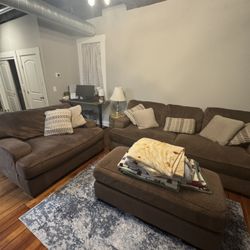 Fielding Living Room Set – Sofa, Loveseat, Oversized Chair & Ottoman – $850 OBO
