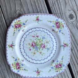 Vintage Royal Albert Petit Point Plate Reg No 778676