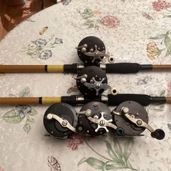 Fishing Offshore Custom Lamiglas RODS LOTS With Penn Reels (free Jig)