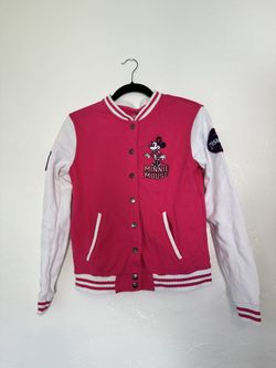 Disney Minnie Mouse Letterman Jacket- Girls XL