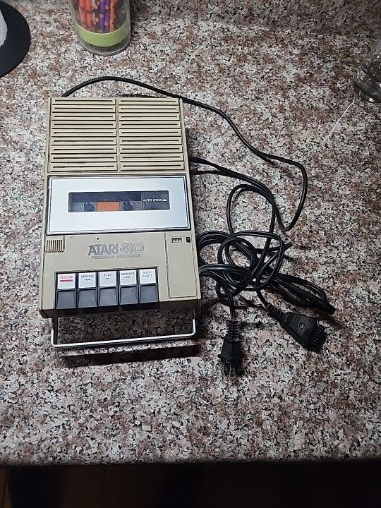 Atari Computer Floppy Disk Drive Cassette Recorder